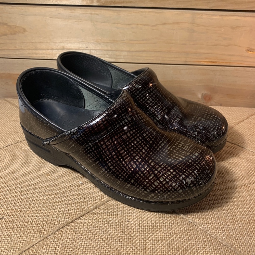 Dansko Marble Comfort Slip On Professional Clogs EU40